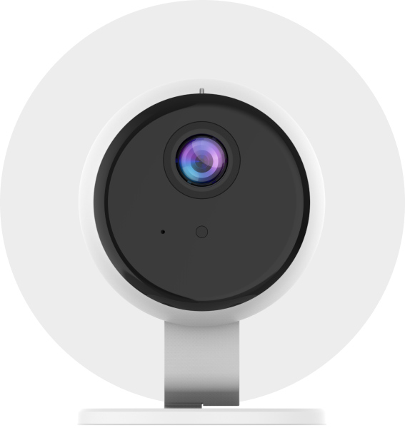 Front of the Otis smart and affordable security camera